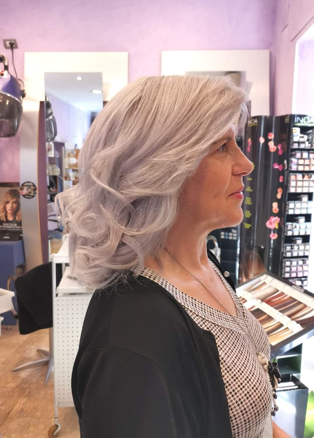 Capelli mossi biondi