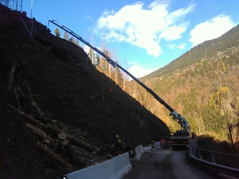 Lavori con piattaforma aerea