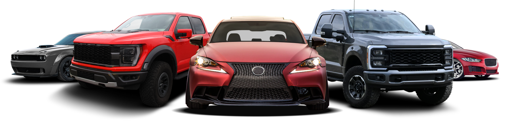 cars in a lineup | Craig Independent Tire Co.