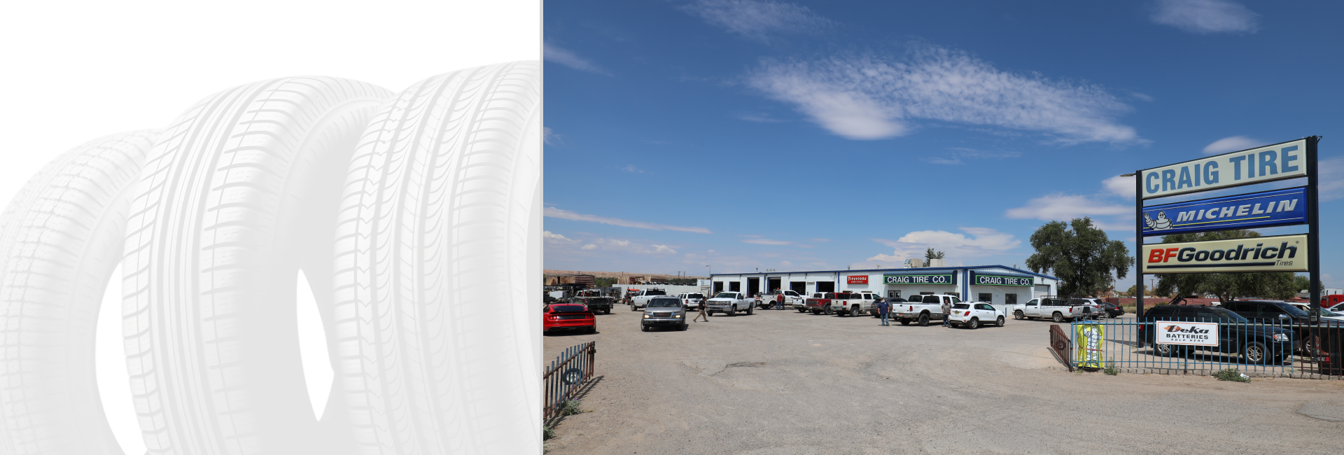 Shop front hero image | Craig Independent Tire Co.