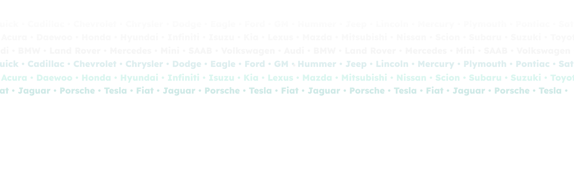 vehicle makes list | Craig Independent Tire Co.