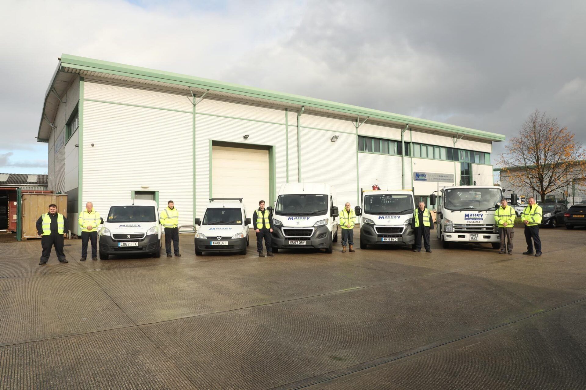 Massey Colbeck staffs, vehicles and premises