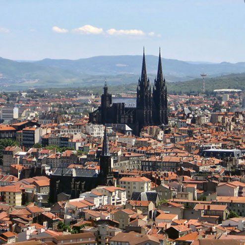 Image de Clermont-Ferrand vue du ciel