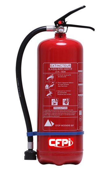 extincteur 6 litre eau en vente par france protect pour la sécurité incendie au auvergne