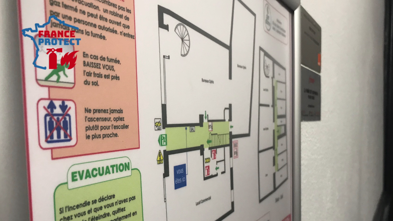france protect Plan Intervention - Evacuation comment Cadre Click Clack Example