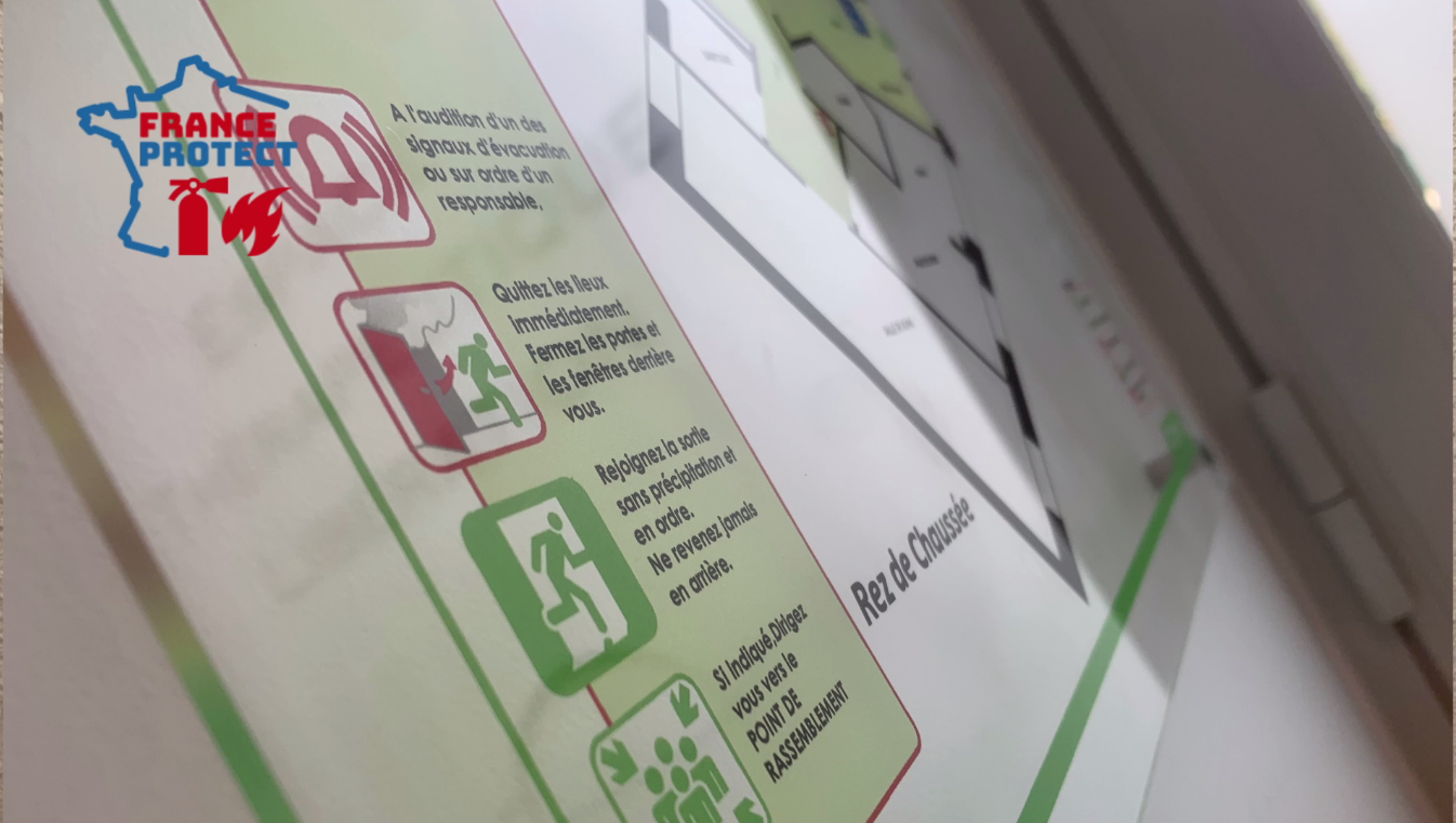 france protect Plan Intervention - Evacuation comment Haut de gamme Example
