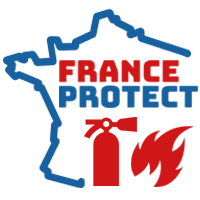 Logo de France Protect entreprise de sécurité incendie.