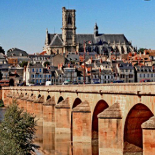 Image of Nevers city center
