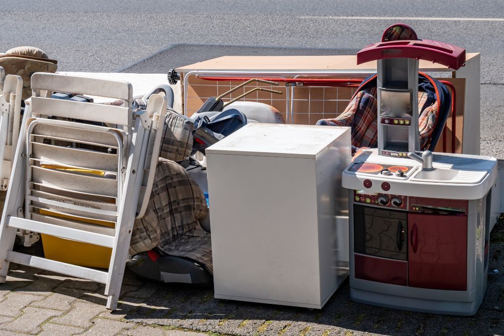House Clearance Bridgend bulky items ready for collection