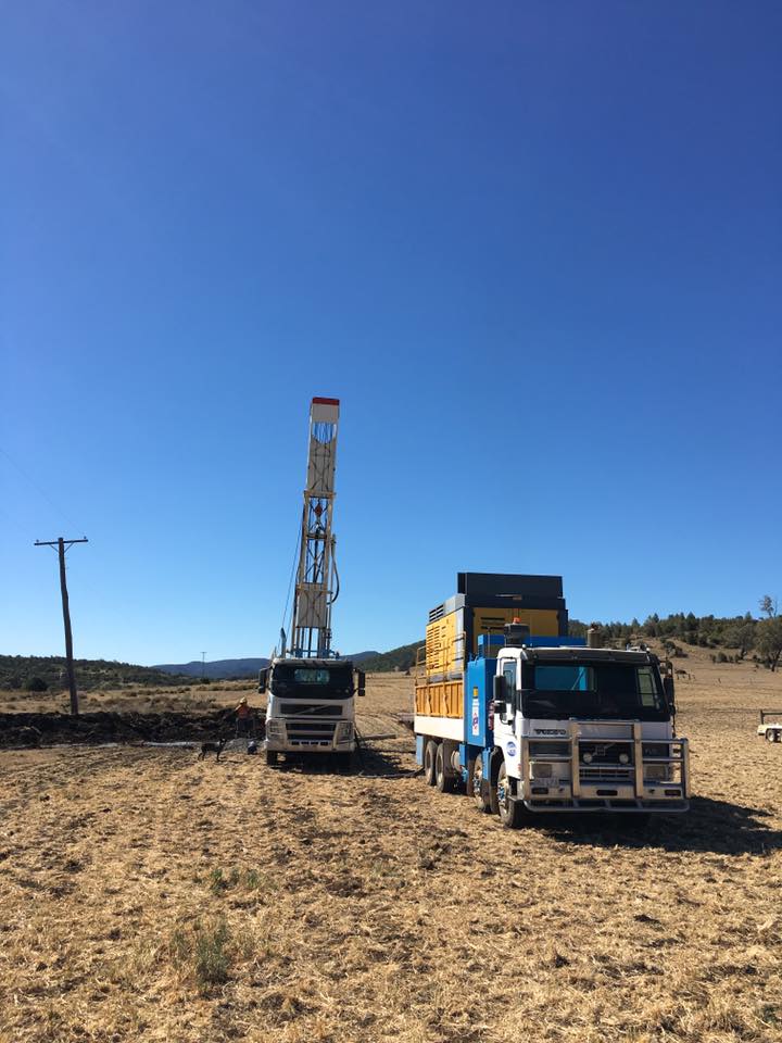 Drilling Truck On The Site  - Drilling In Palmwoods, QLD