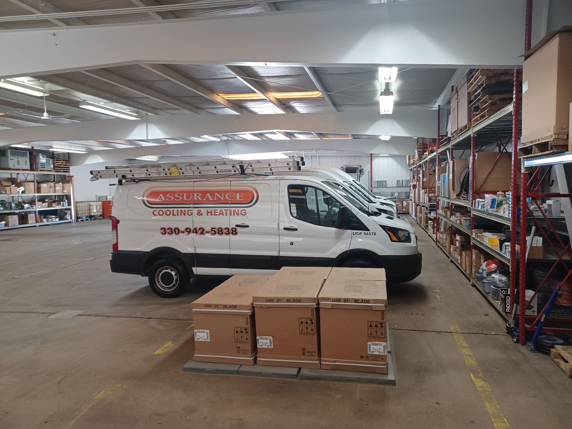 Assurance Cooling and heating Warehouse