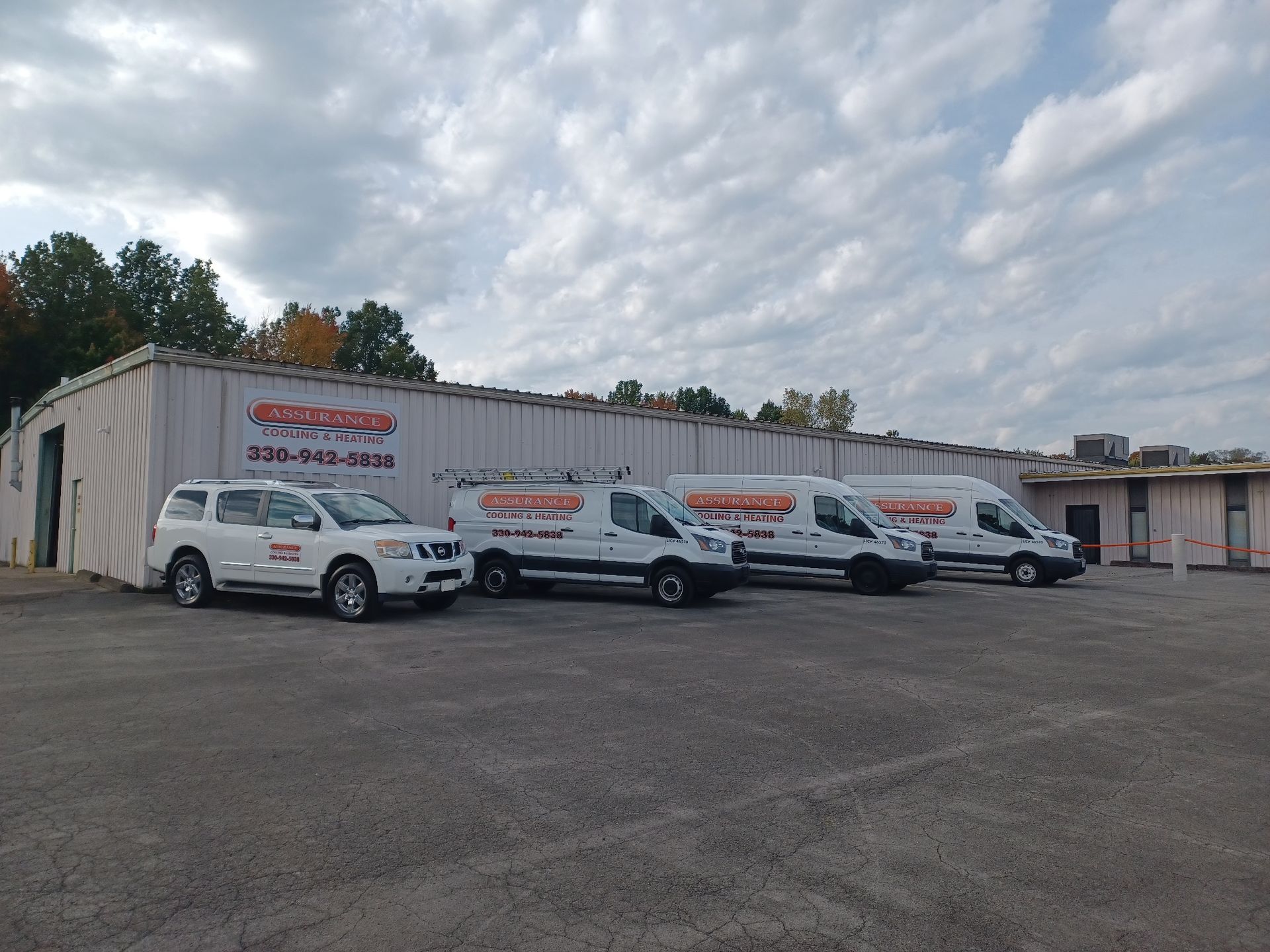 Assurance Cooling and heating Service Vehicle