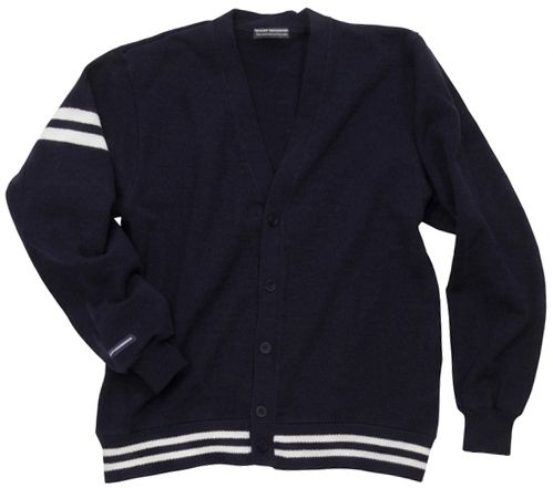 CAR 124 - Navy/White
