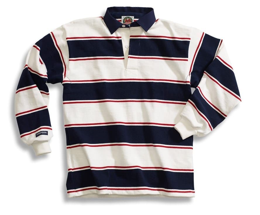 STK 213 - White/Dark Red/Navy