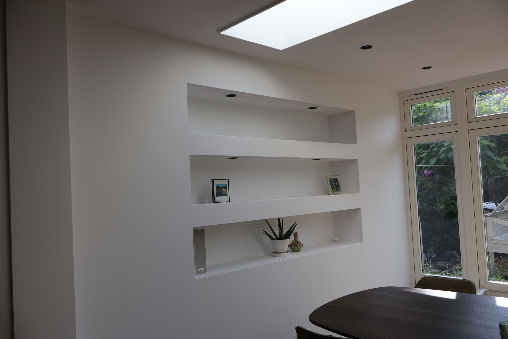 lichtkoepel afbouw kastenwand Boone bouwbedrijf