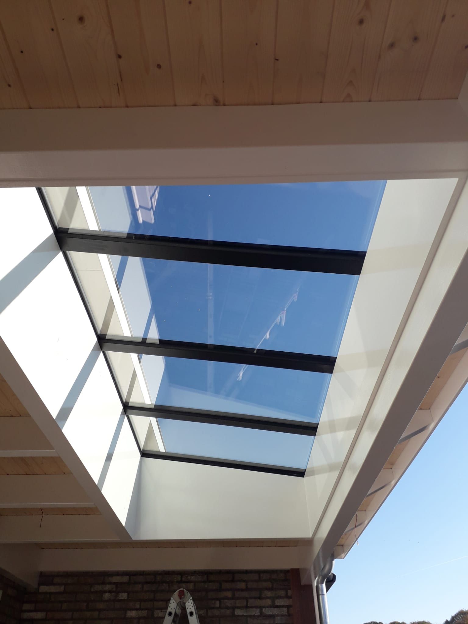 Daklicht lichtkoepel Boone bouwbedrijf