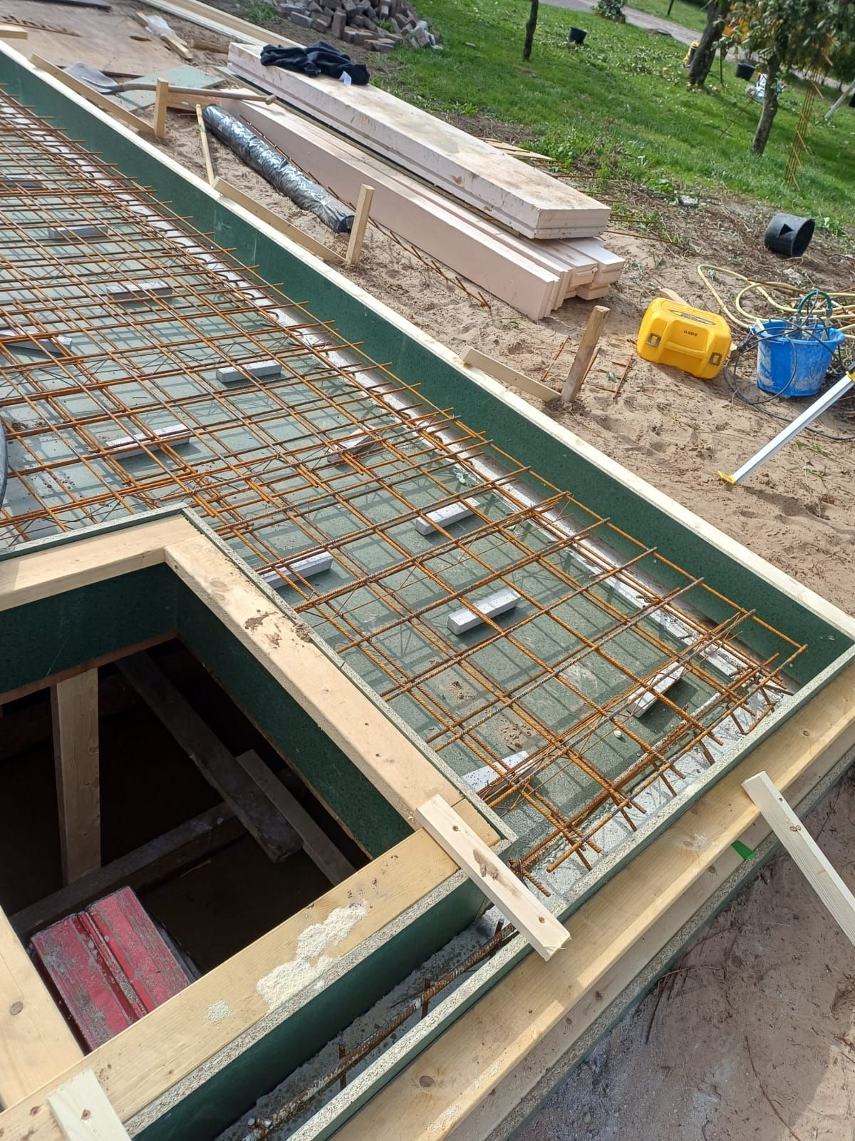 Betonvloer kelderbouw Boone bouwbedrijf