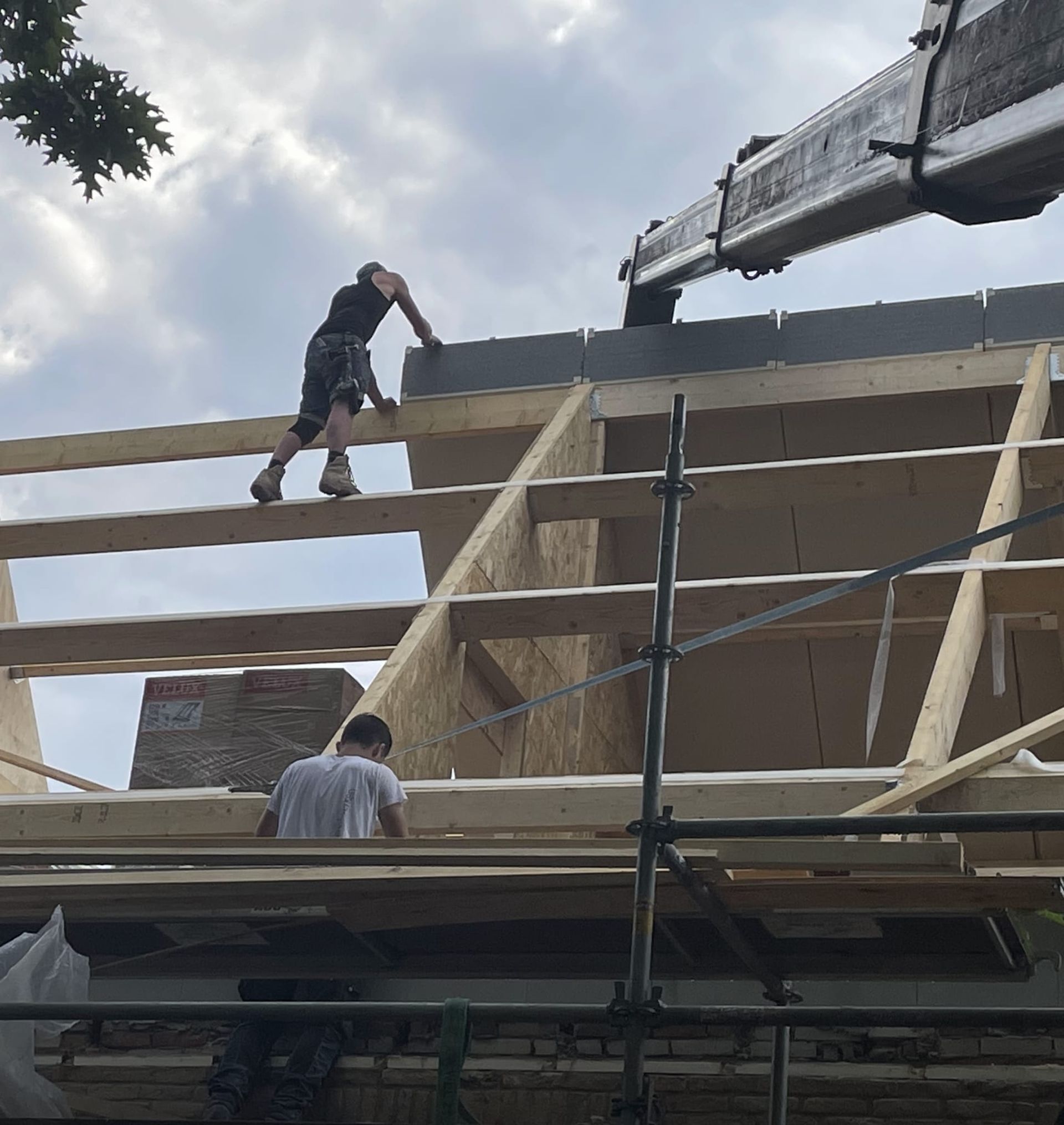 Houtskeletbouw prefab Boone bouwbedrijf 