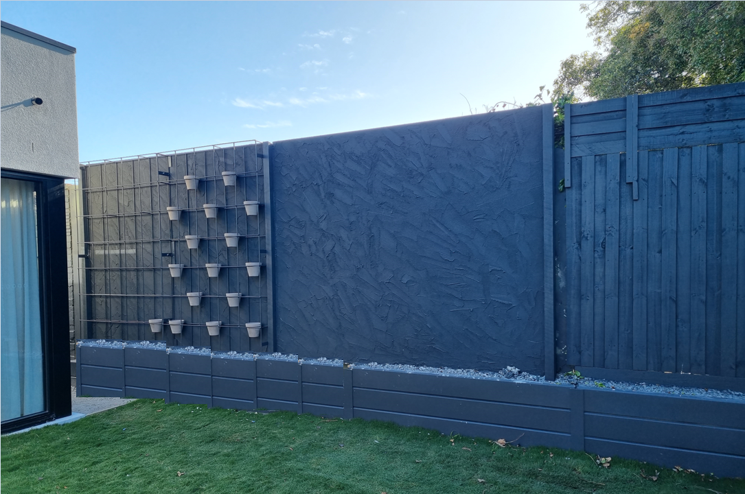 After vertical garden