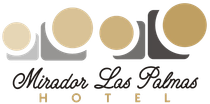 A logo for a hotel called mirador las palmas