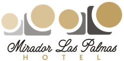 A logo for a hotel called mirador las palmas
