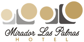 A logo for a hotel called mirador las palmas