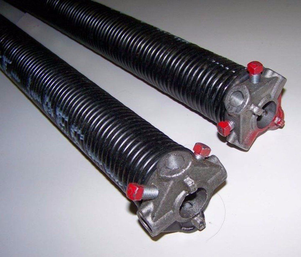 image  of garage door torsion springs