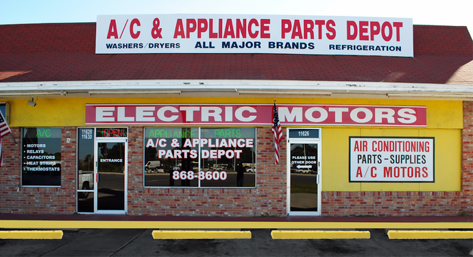 A/C & Appliance Parts Depot Store — Port Richey, FL — A/C & Appliance Parts Depot