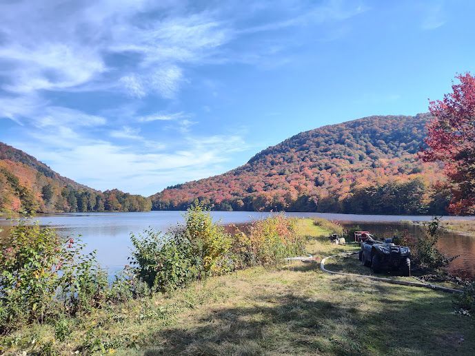 Stowe Vermont Pond Construction