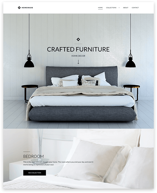 web design for home decor