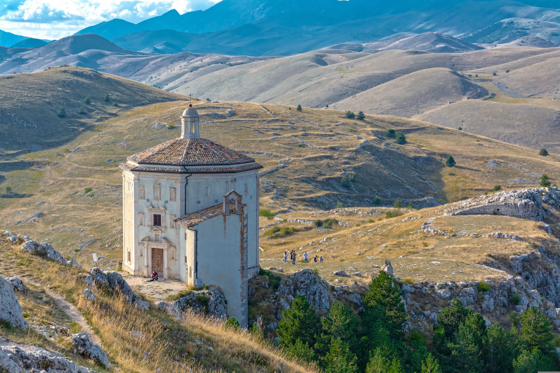 Gran Sasso - Rocca Calascio church