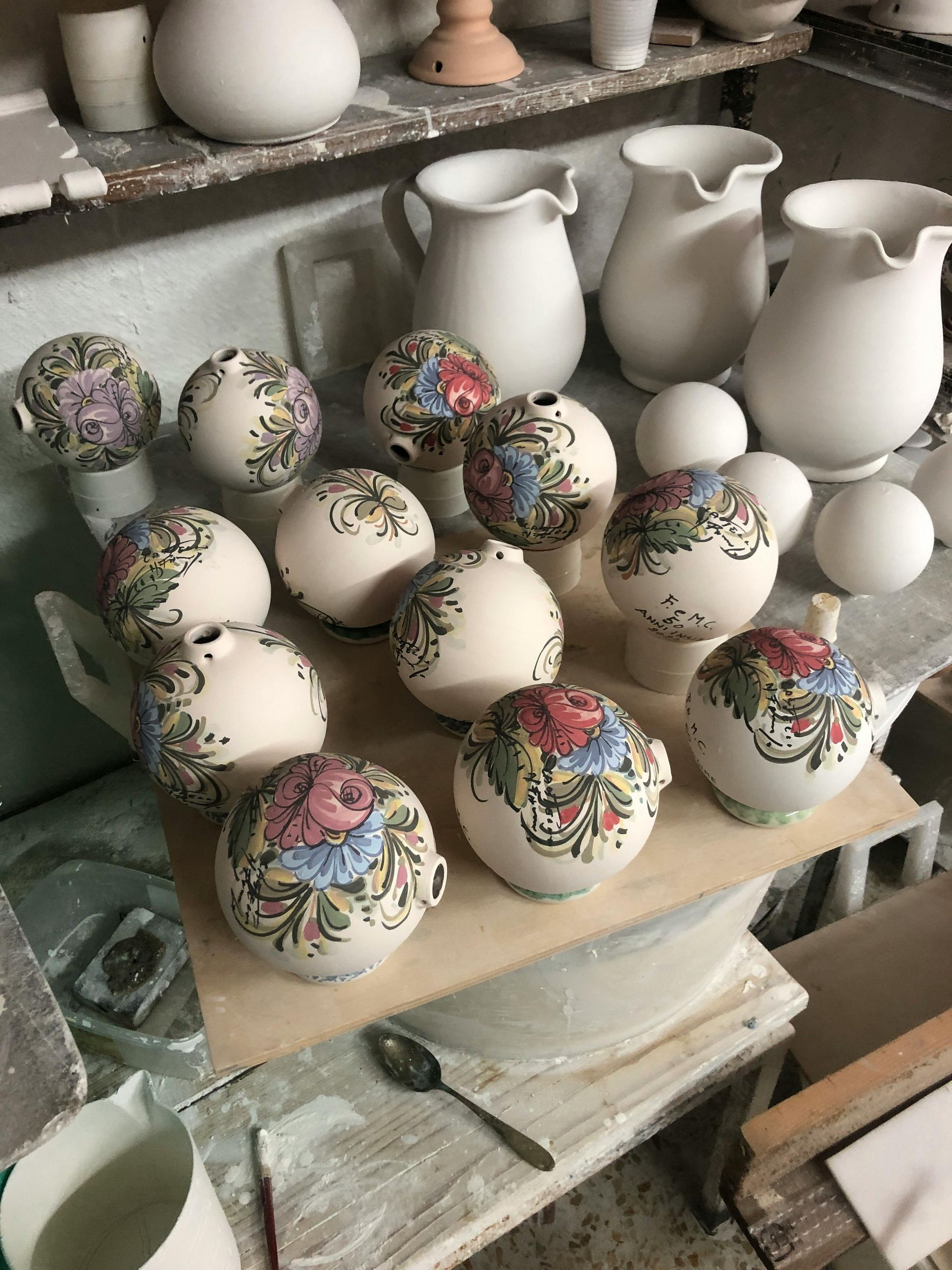 Ceramic experience in Abruzzo 