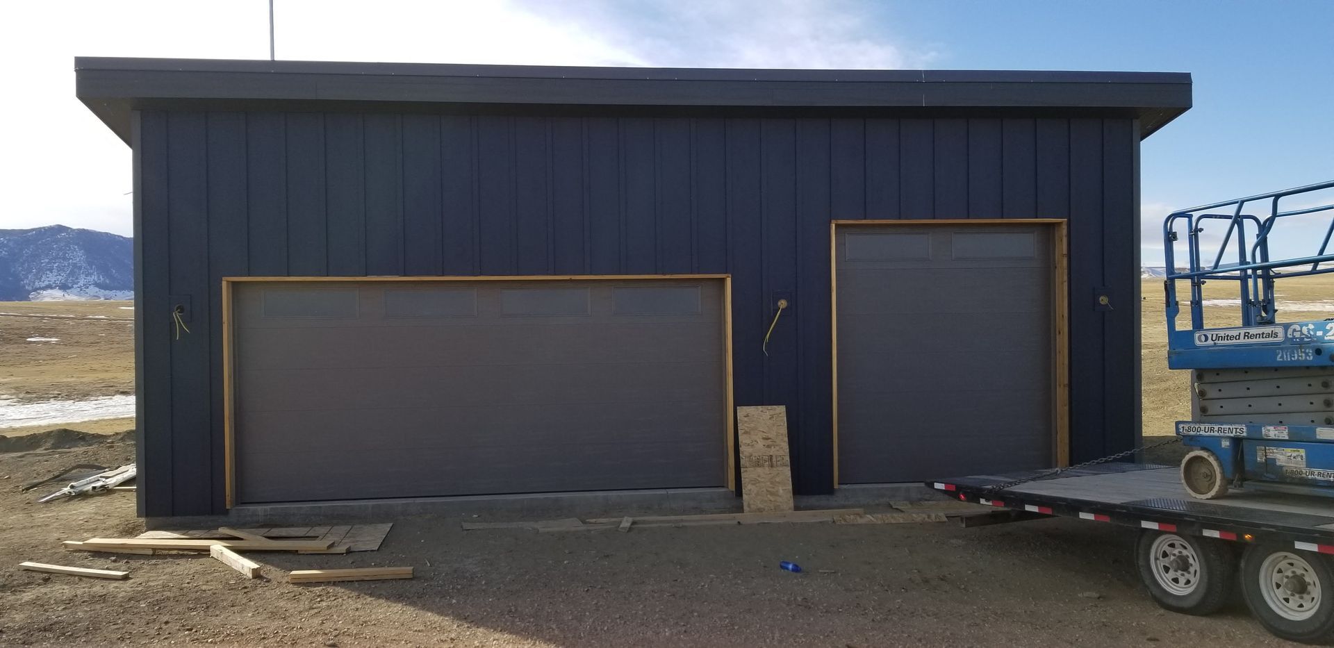 Storage Building with Garage Door — Laramie, WY — Southeastern Wyoming Garage Doors
