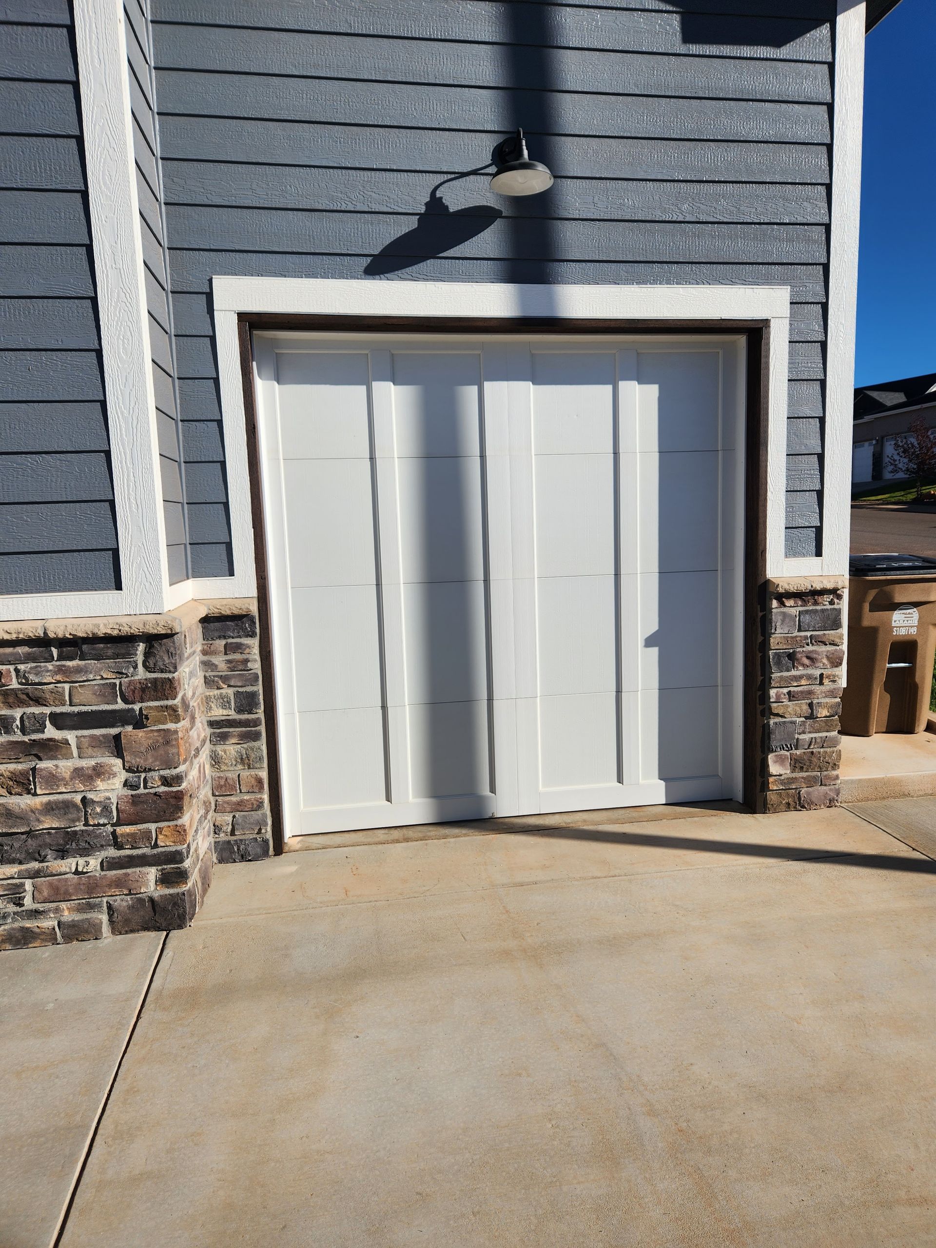 White Garage Door — Laramie, WY — Southeastern Wyoming Garage Doors