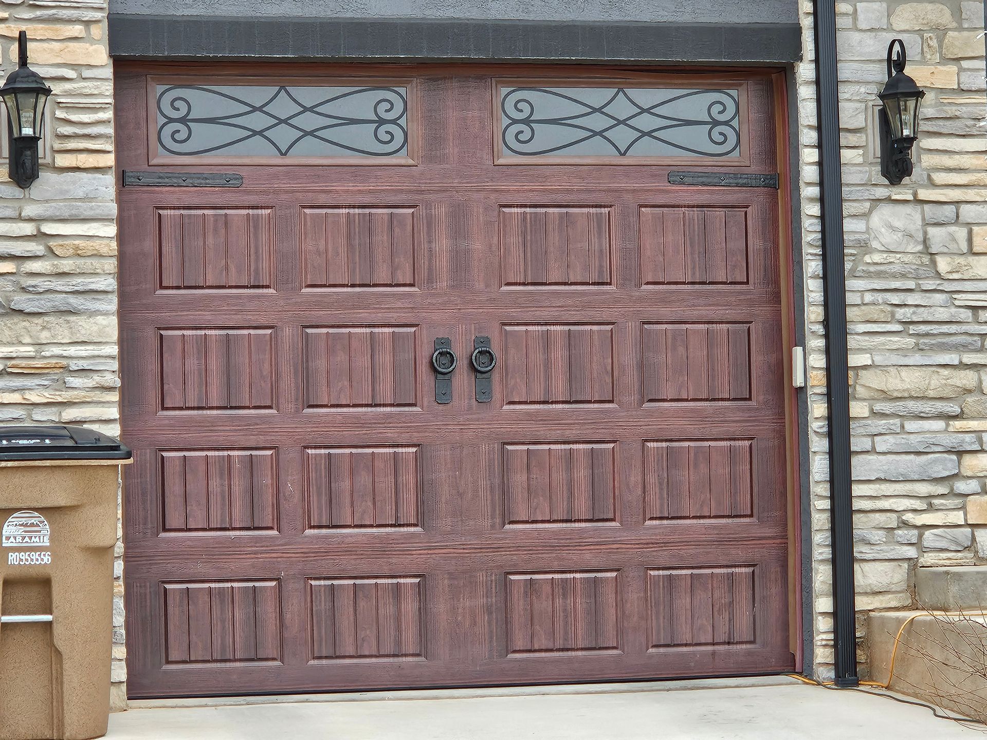 Garage Door with Door Handle — Laramie, WY — Southeastern Wyoming Garage Doors
