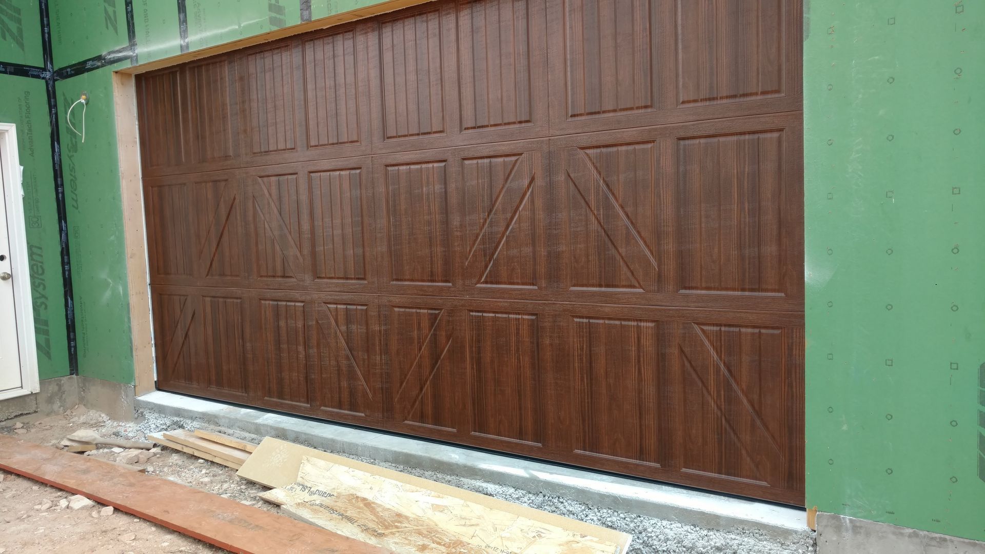 Brown Garage Door — Laramie, WY — Southeastern Wyoming Garage Doors