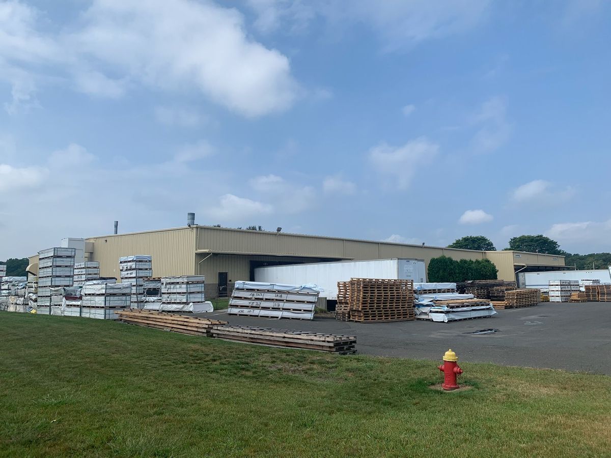 Exterior of a warehouse painted by Capital Painters