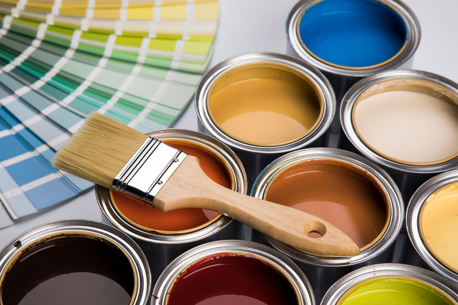 All the different options for paints