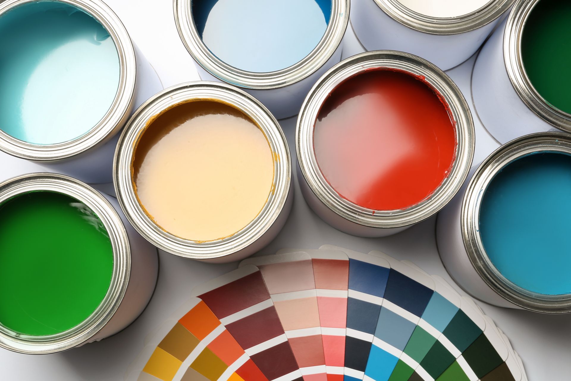 different types of paint