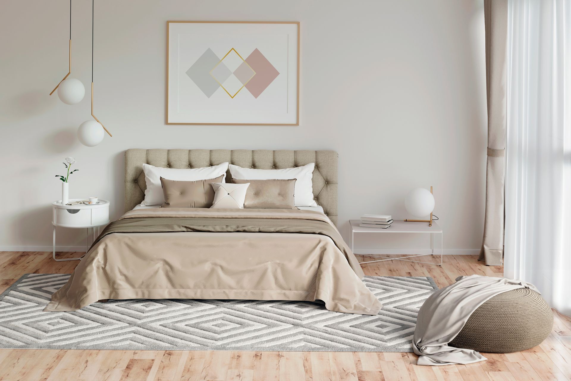 painting a bedroom with neutral colors