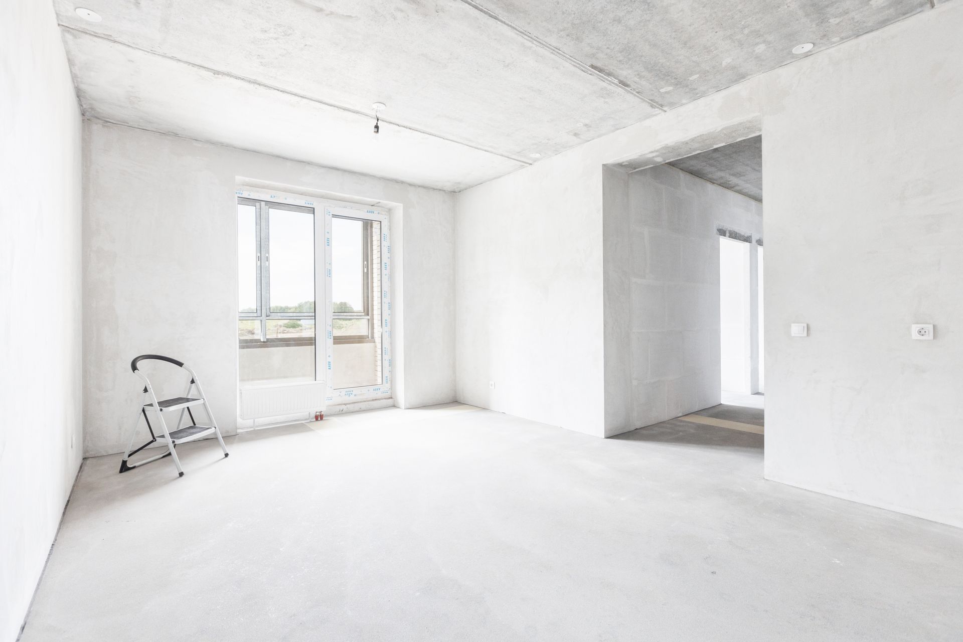 wall primed for paint