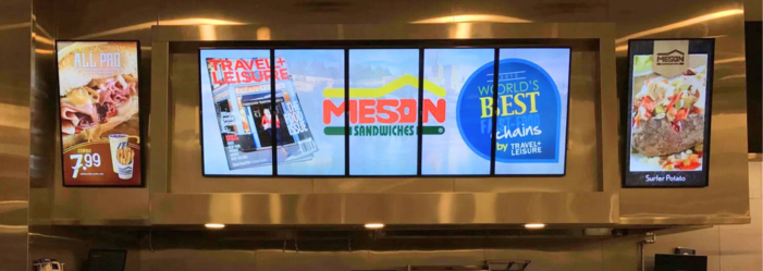 Supermarket Digital Signage