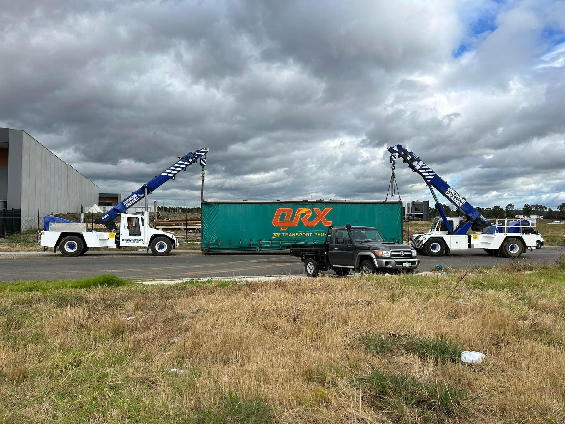 White Tow Truck — Pakenham, VIC — Browns Cranes