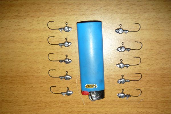 Blank fishing jigg heads