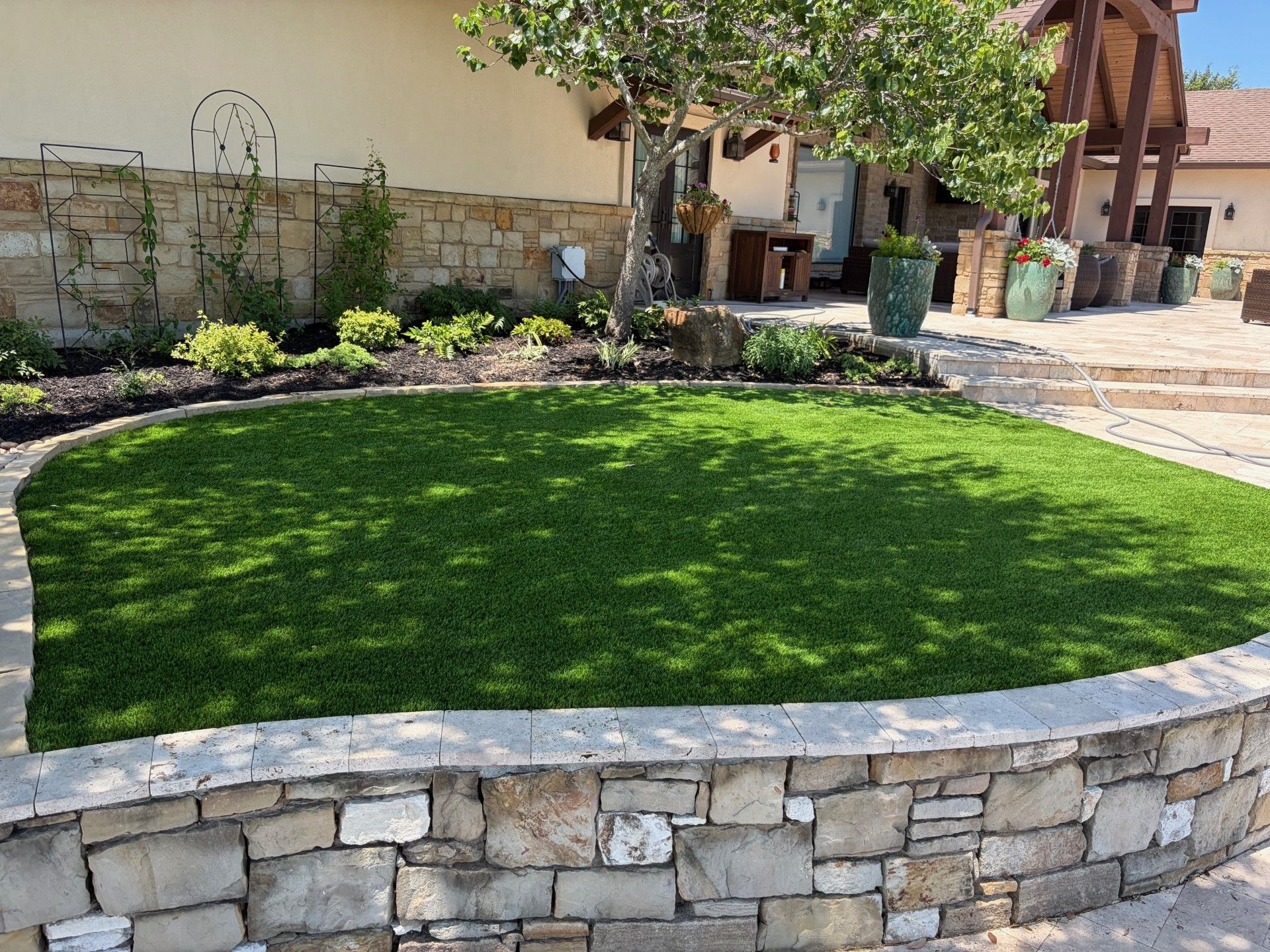 Artificial Turf Installation — Corpus Christi, TX — Hebert Irrigation Artificial Turf Installation — Corpus Christi, TX — Hebert Irrigation