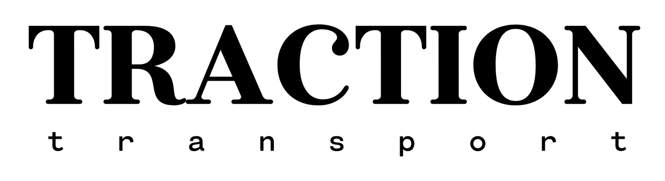 logo traction transport noir