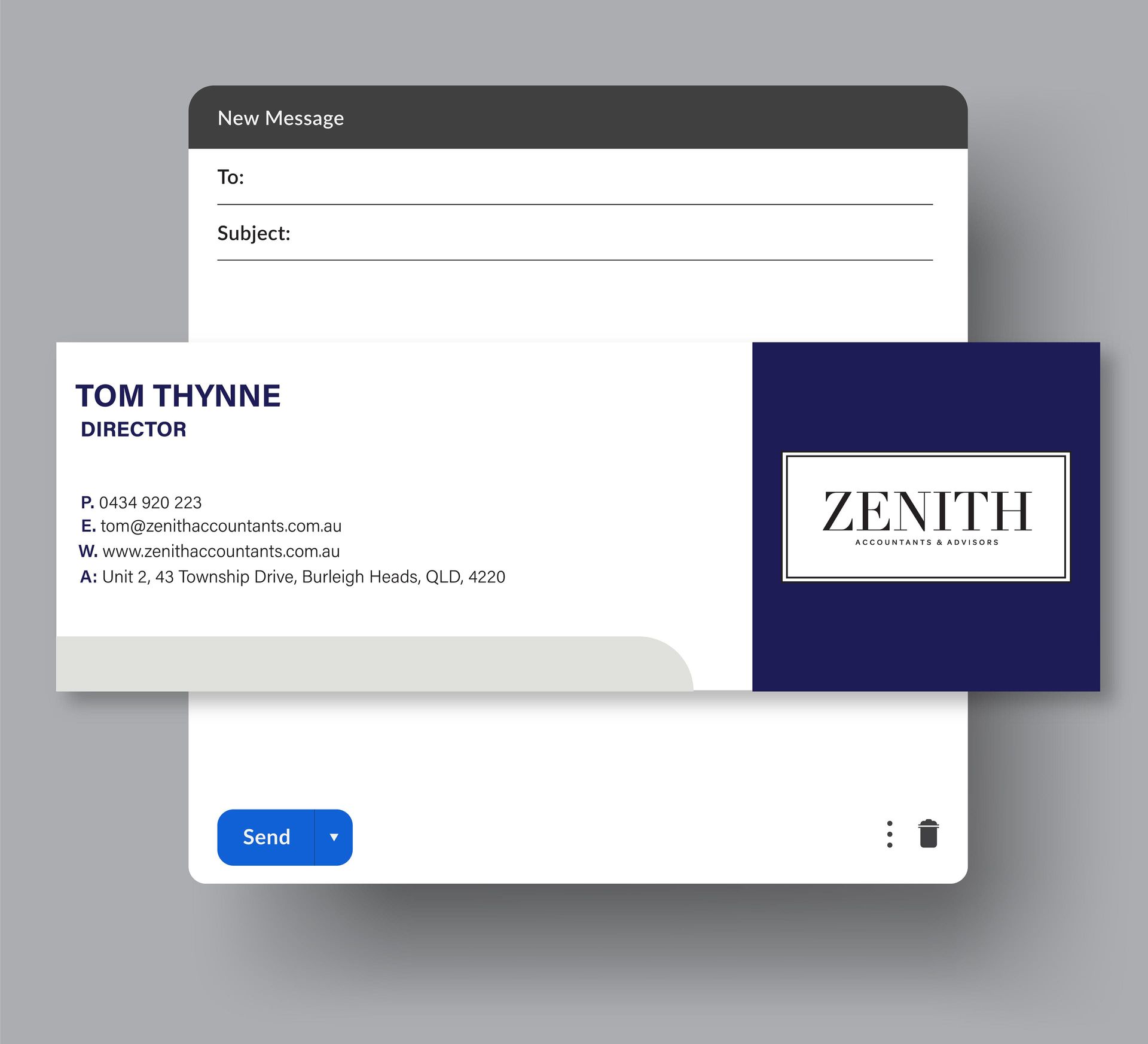 Email Signature - Graphic Design Gold Coast