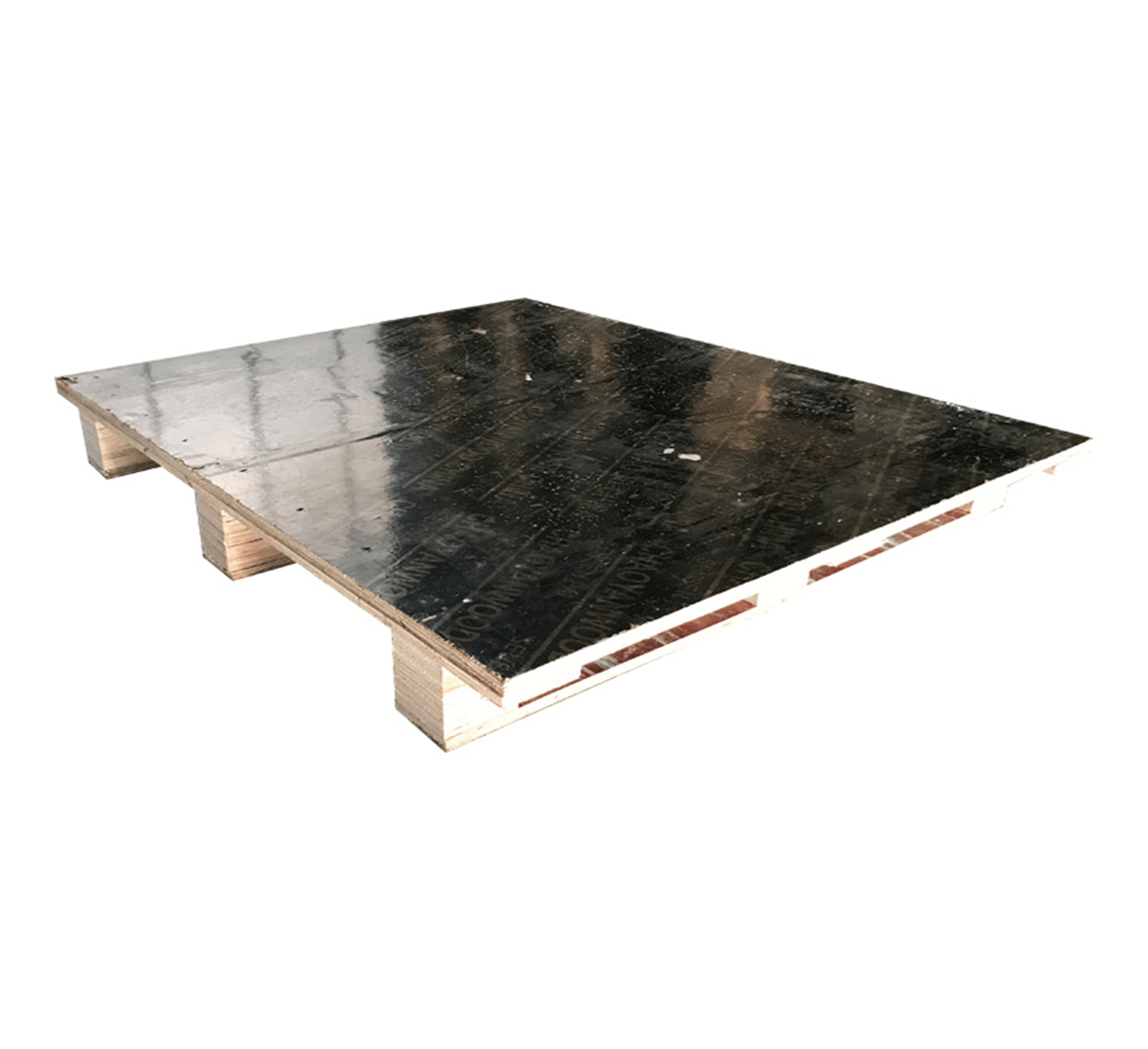 pallet package for paper cup fan raw materials