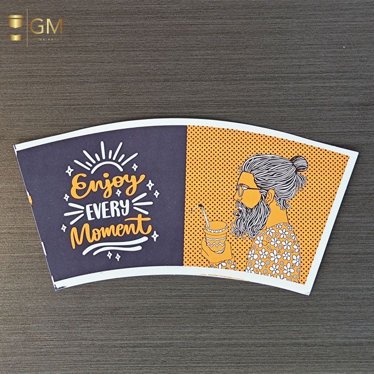 Eco-Friendly Paper Cup Fan for Disposable Cups