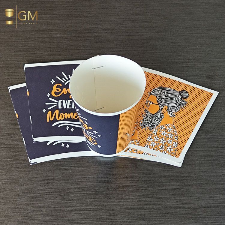 Eco-Friendly Paper Cup Fan for Disposable Cups 7oz